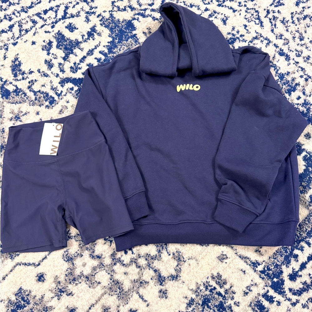 WILO the Label SET  Sweatshirt/biker shorts